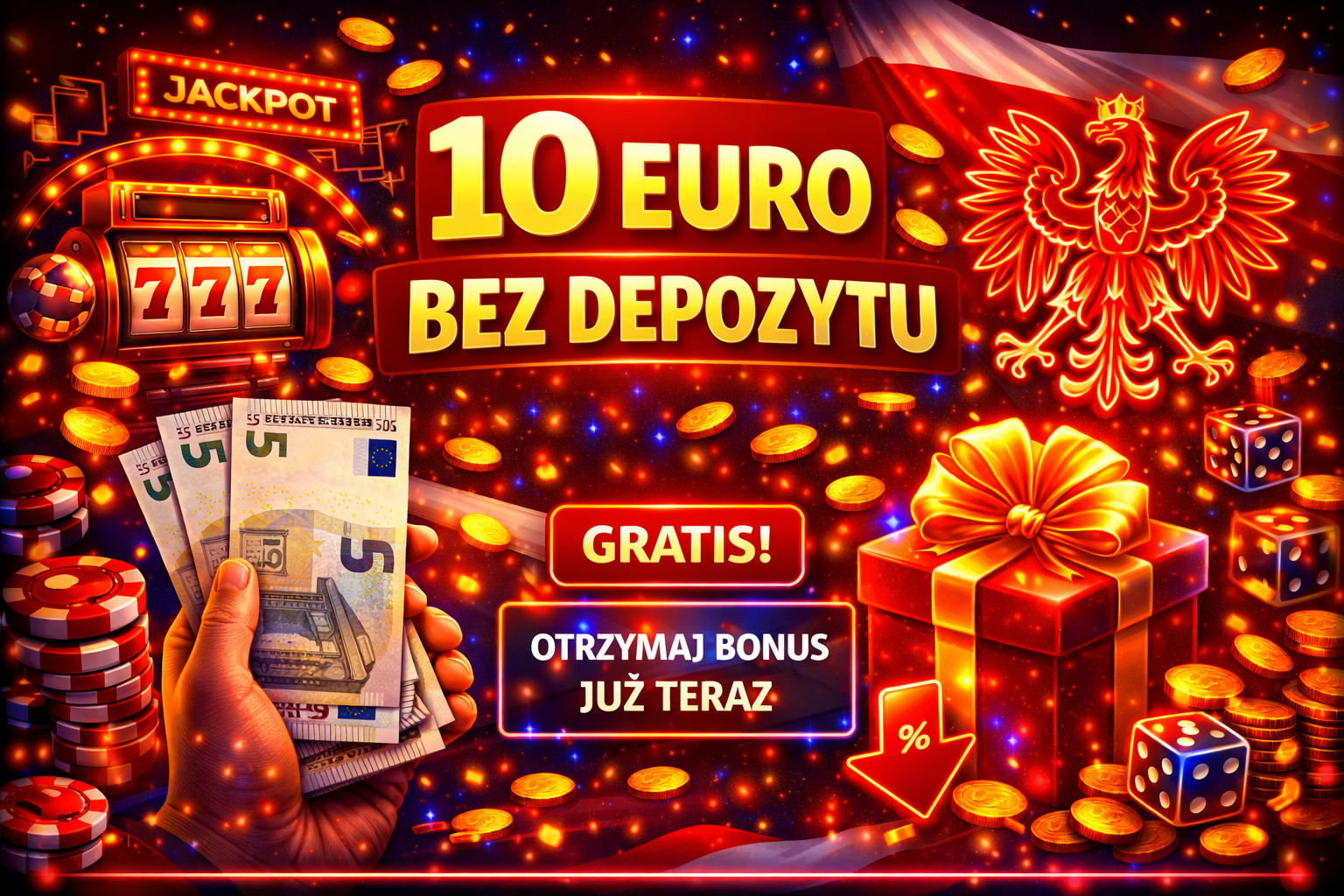 10 Euro bez Depozytu