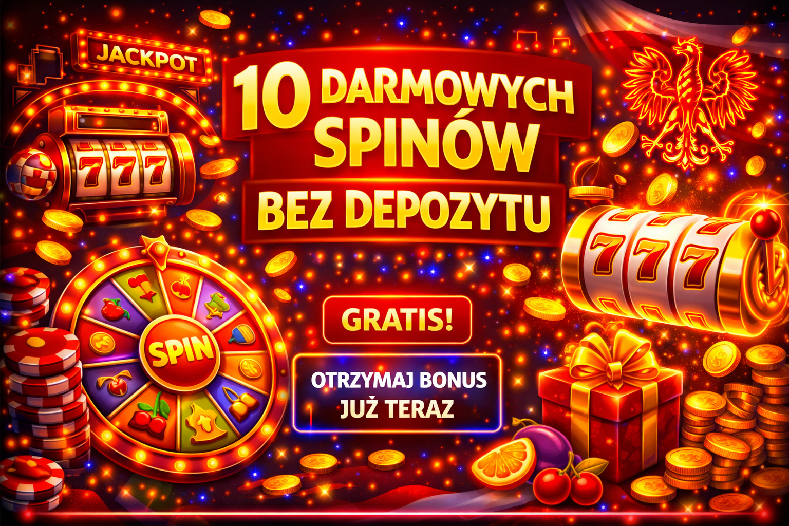 10 darmowych spinow bez depozytu