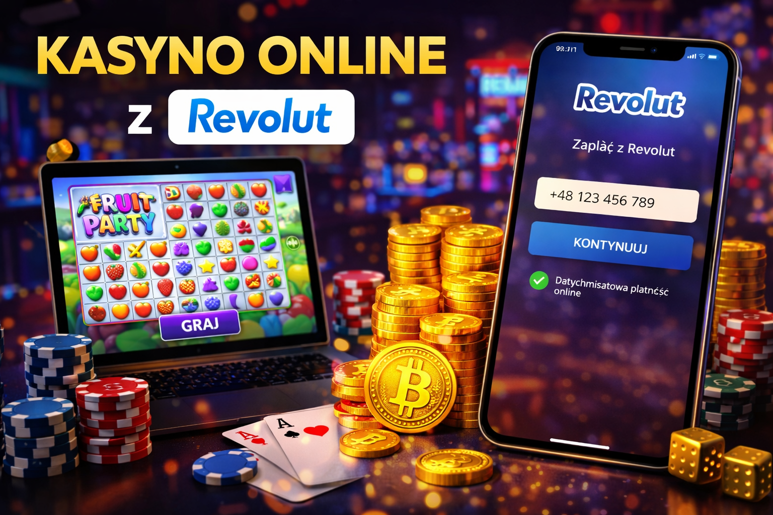 Kasyno online z Revolut